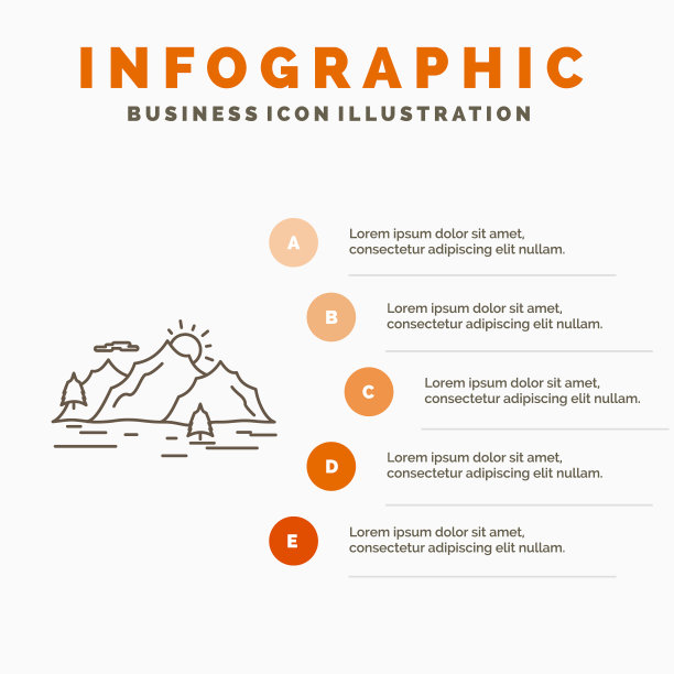 山，山，自然景观树信息图图片下载