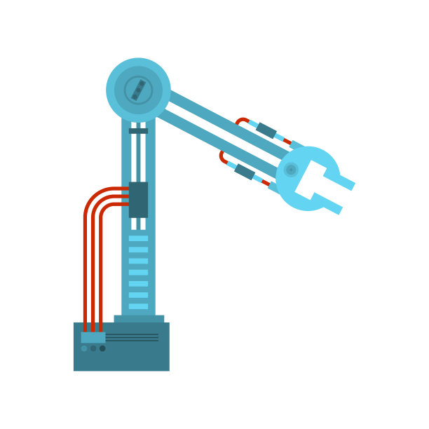 工业机械手隔离机械图片下载