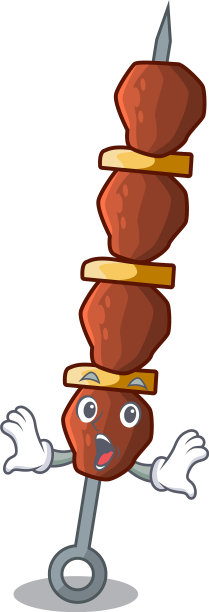 惊喜鸡肉串烤肉用的图片下载