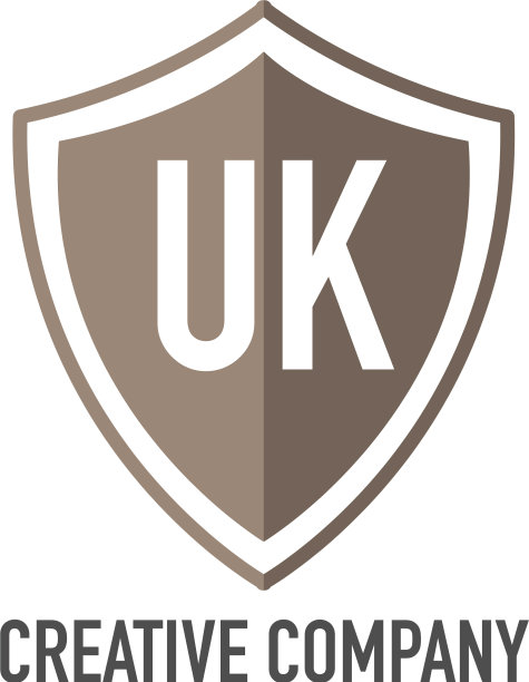 首字母英国盾设计loco概念图片下载