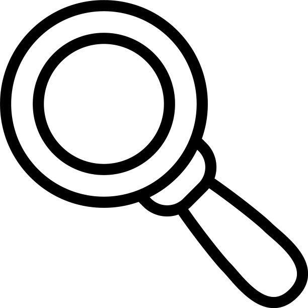 搜索放大镜图标图片下载