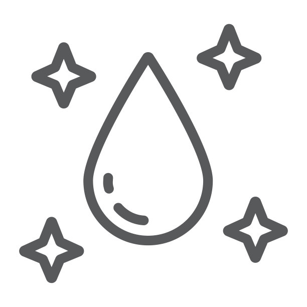 纯净水洗衣液线性图标图片下载