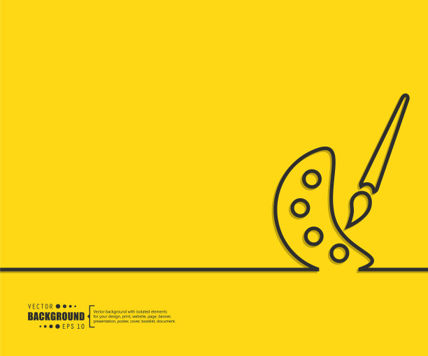 抽象创意概念线画图片下载