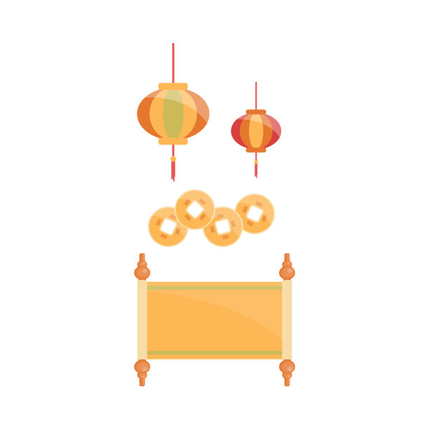 中国传统装饰套图图片下载