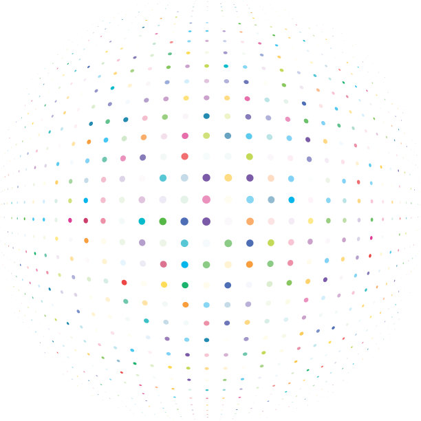 三维圆爆凸球球扭曲图片下载