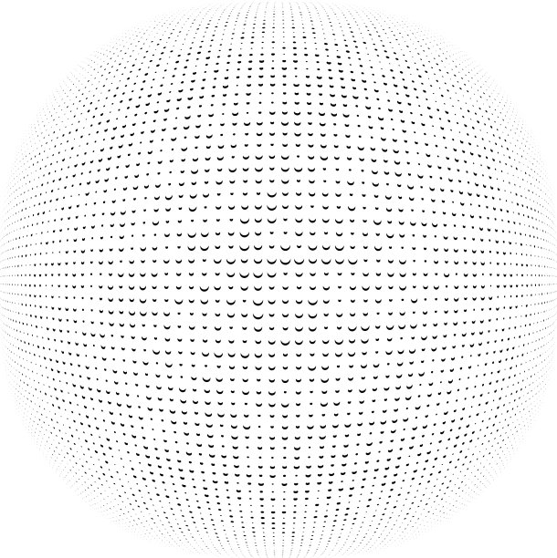 三维圆爆凸球球扭曲图片下载