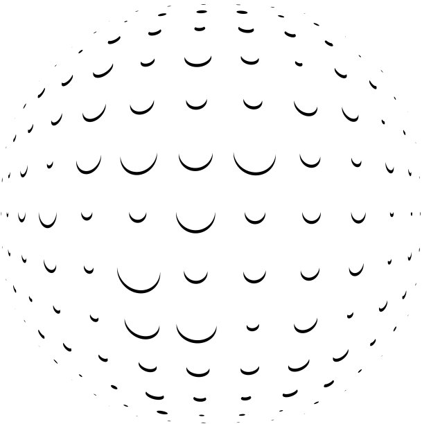 三维圆爆凸球球扭曲图片下载