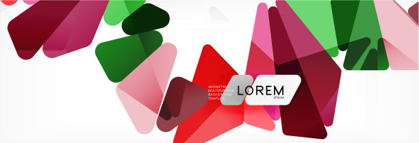 科学背景抽象三角形图案图片下载