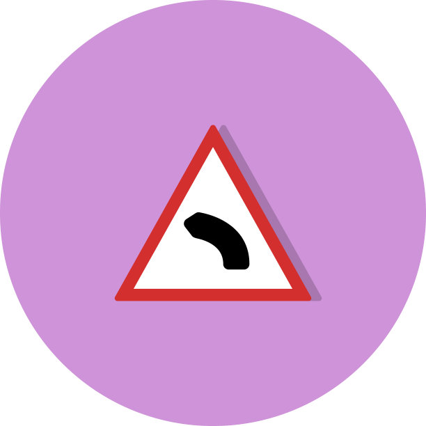 左弯图标图片下载