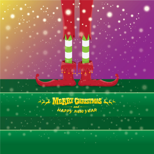 创意圣诞贺卡与图片下载