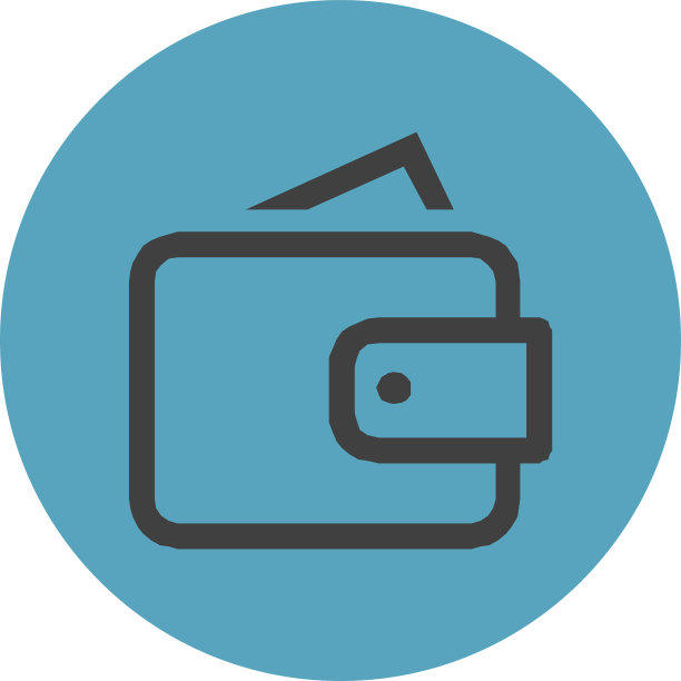 钱包图标钱包按钮股票孤立在白色图片下载