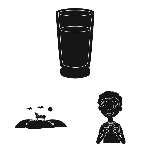 设计饮食和农场符号集饮食图片下载