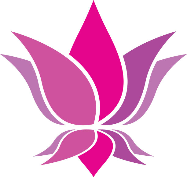 莲花象征图标图片下载