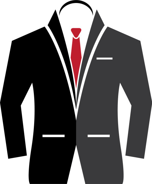 服装标志模板图标图片下载