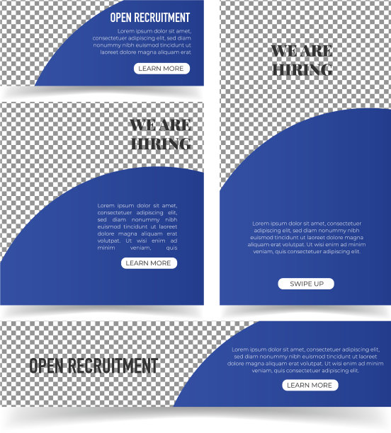我们正在招聘海报或横幅设计的职位空缺图片下载