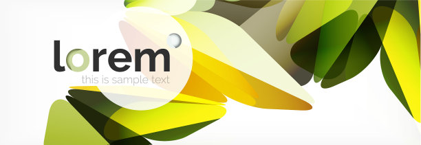 现代几何背景海报模板图片下载