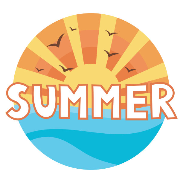 日落时分的海滩，印在t恤上图片下载