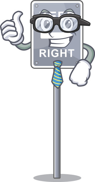 商人在卡通中保持正确的孤立图片下载