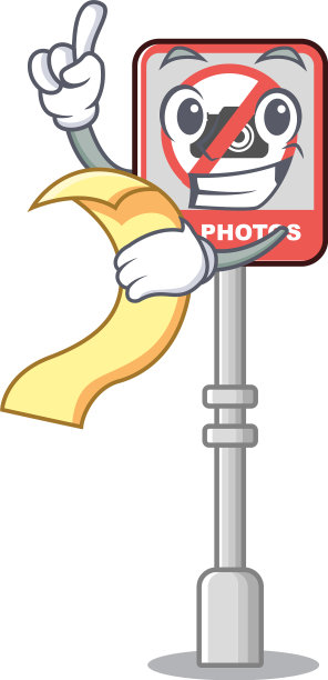 与菜单没有相机孤立与卡通图片下载