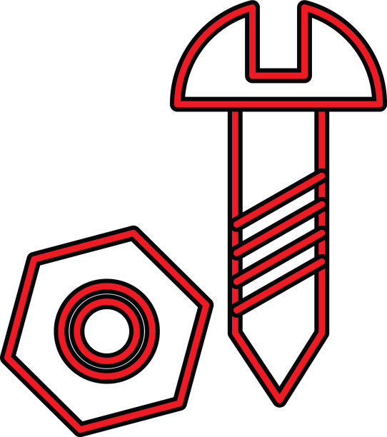 关键完美的图标或pigtogram在填充风格图片下载