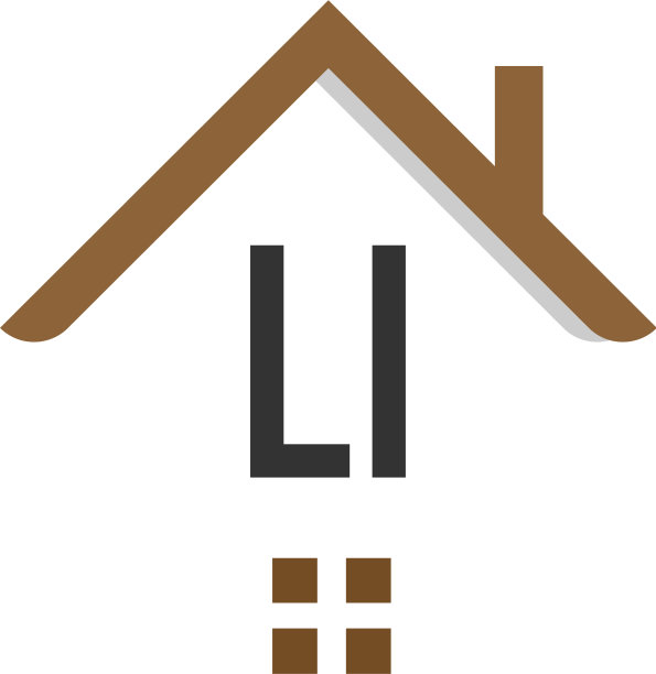 字母LI建筑Logo设计模板图片下载