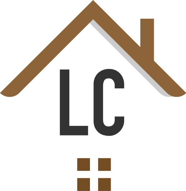 首字母lc建筑标识设计模板图片下载