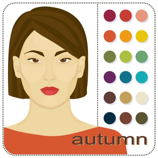 库存秋季型女性外观图片下载