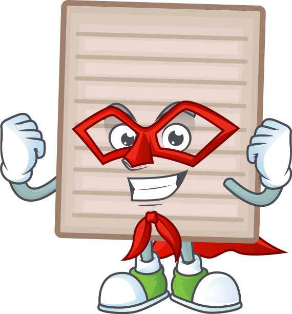 超级英雄复古剪贴簿的地方文字图片下载