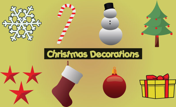 圣诞装饰品图片下载