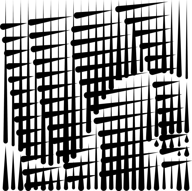 网格网格抽象几何图案分割图片下载