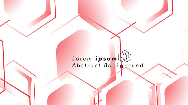 六边形的抽象背景概念图片下载