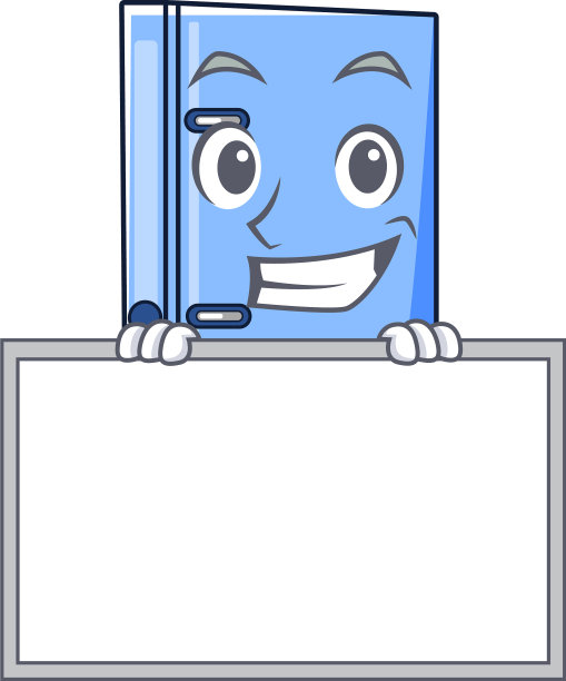 咧嘴笑与板办公室活页夹与金属图片下载