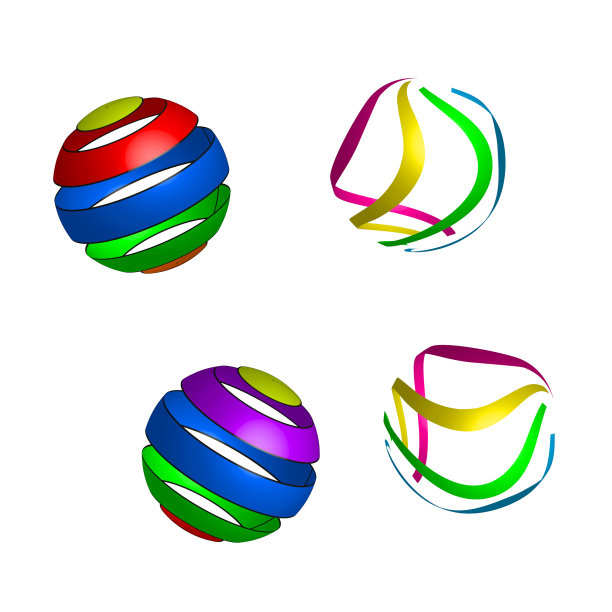 原始彩色装饰图片下载