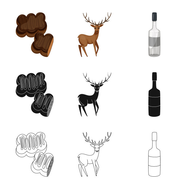 孤立对象传统和旅游符号图片下载