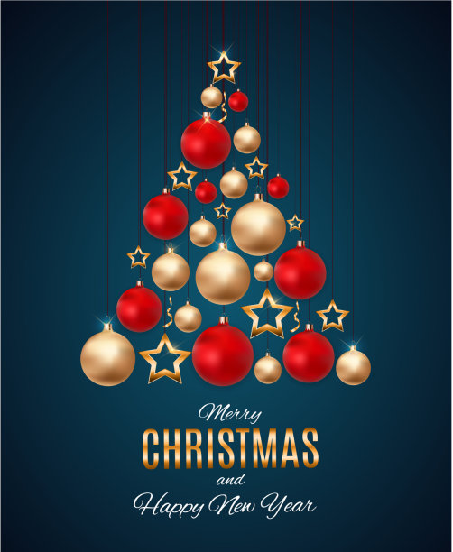 圣诞快乐，新年快乐图片下载