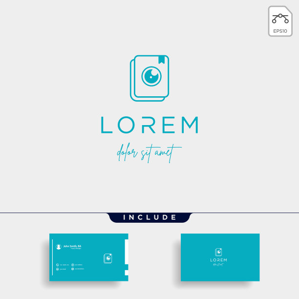 摄影书标识模板设计标志图片下载