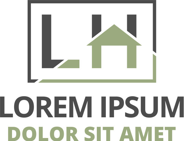 首字母l和h与roicon标志图片下载