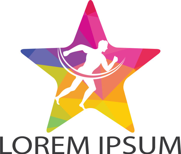 跑星标志设计图片下载