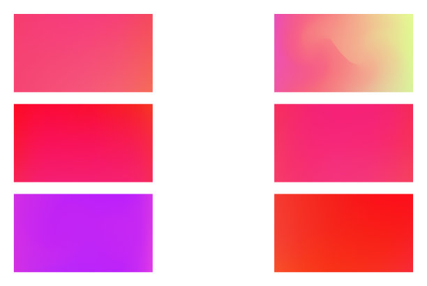 现代彩色流动海报图片下载