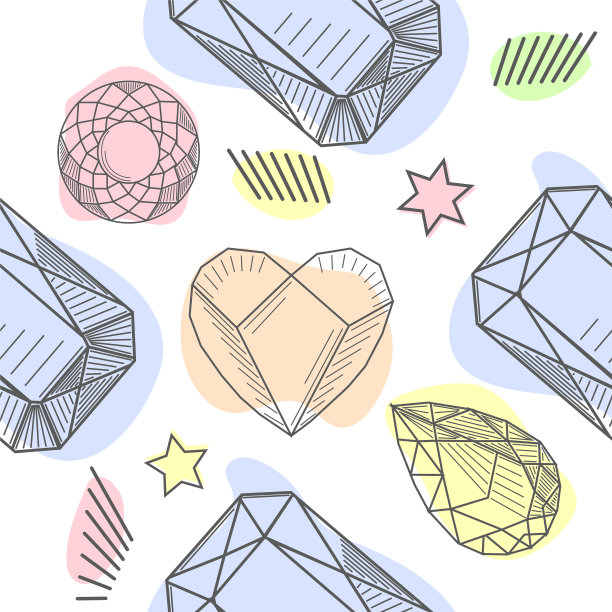 无缝图案手绘次珍贵图片下载