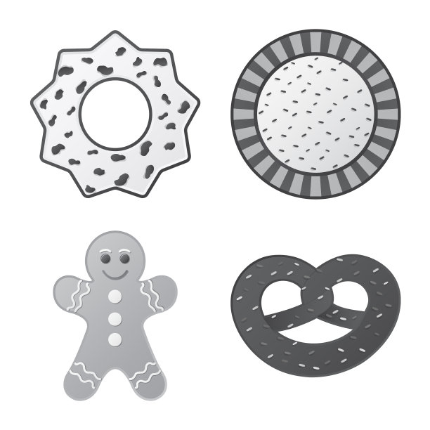 饼干和烘焙符号图片下载