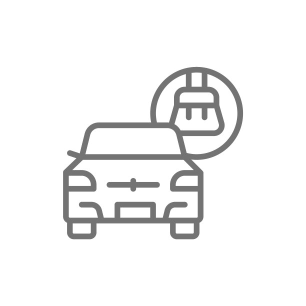 全洗车服务线路图标图片下载