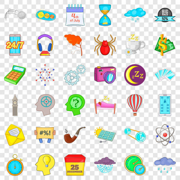 耳机图标设置卡通风格图片下载