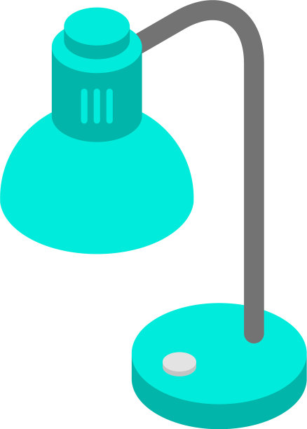 桌面灯图标等距风格图片下载