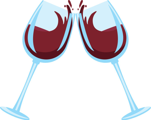 葡萄酒杯烤面包图片下载