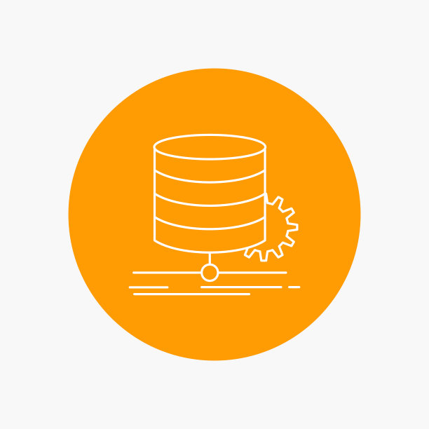 算法图数据图流程图白线图标图片下载