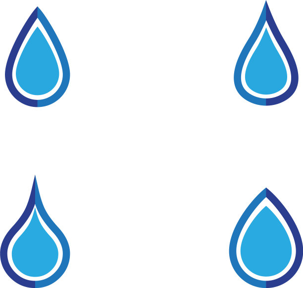 水滴标志模板图片下载