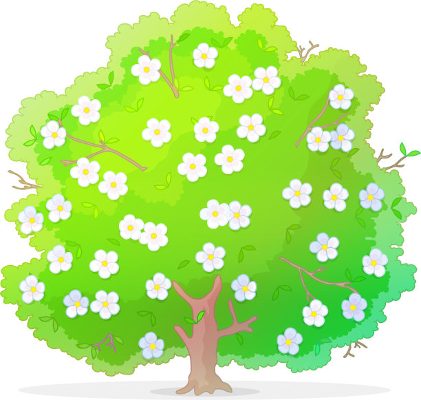 卡通植物剪辑艺术图片下载