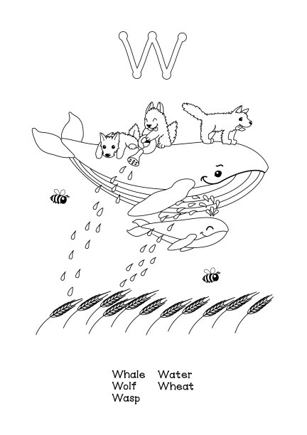 概述英语字母表有趣的动物图片下载