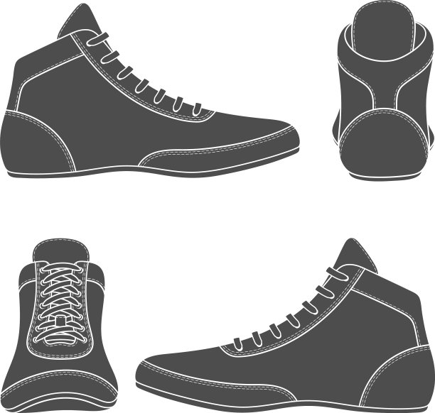 搭配摔跤鞋图片下载